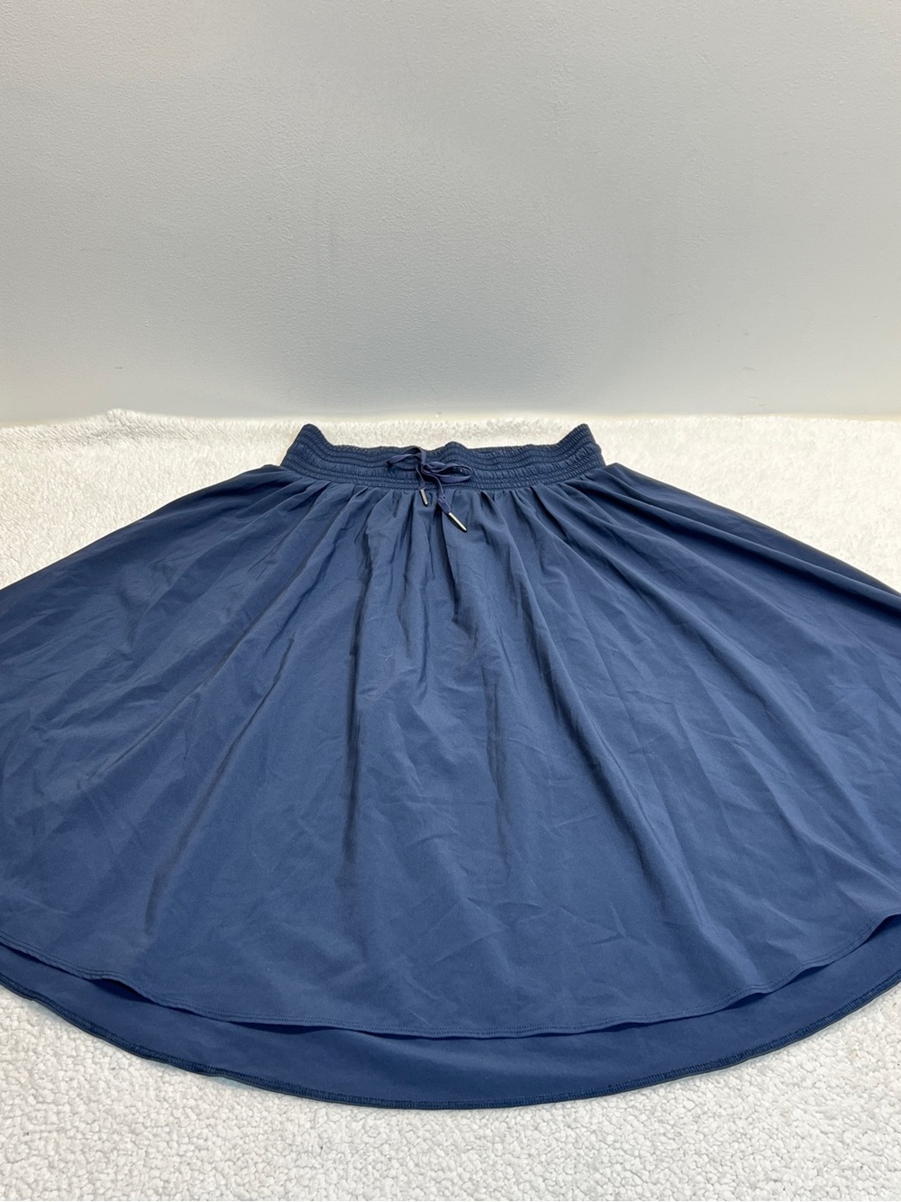 Lululemon Womens The Everyday Skirt Asymmetrical Sportswear Navy Blue, Size 6 - Picture 10 of 11